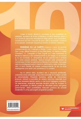Copertă produs Rom&acirc;na ca la carte. Literatură, limbă și comunicare. Clasa a X-a