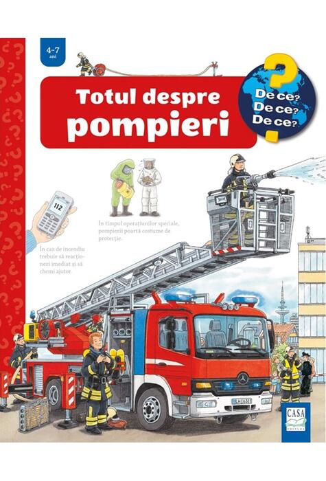 Copertă produs Totul despre pompieri