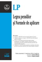 Imagine produs Legea pensiilor și Normele de aplicare
