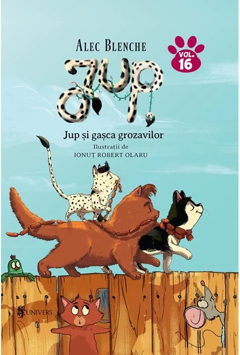 Copertă produs Jup și gașca grozavilor. Jup, un pisoi de soi (Vol. 16)