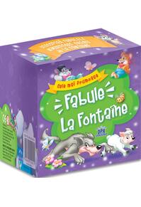 Copertă produs Cele mai frumoase fabule. La Fontaine - 5 cărticele