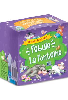 Copertă produs Cele mai frumoase fabule. La Fontaine - 5 cărticele