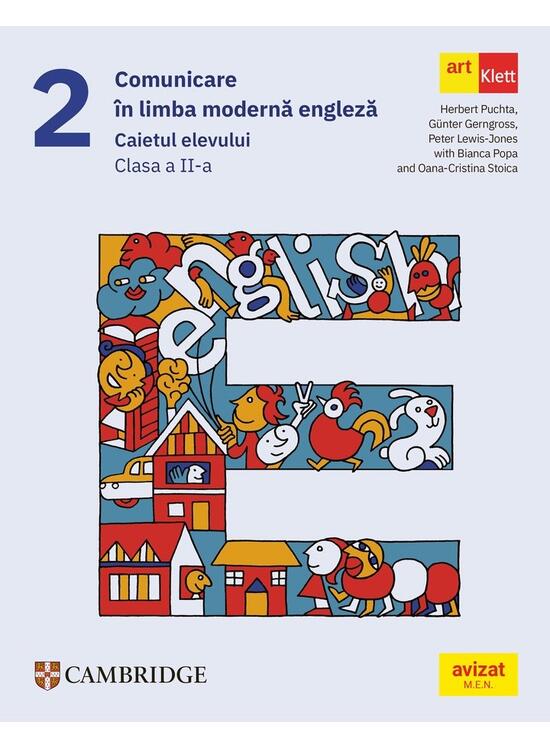 Copertă produs Comunicare &icirc;n limba modernă 1. Engleză. Caietul elevului. Clasa a II-a - gallery big 1