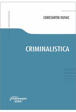 Copertă produs Criminalistică