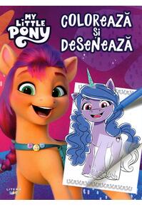 Copertă produs My Little Pony. Colorează și desenează