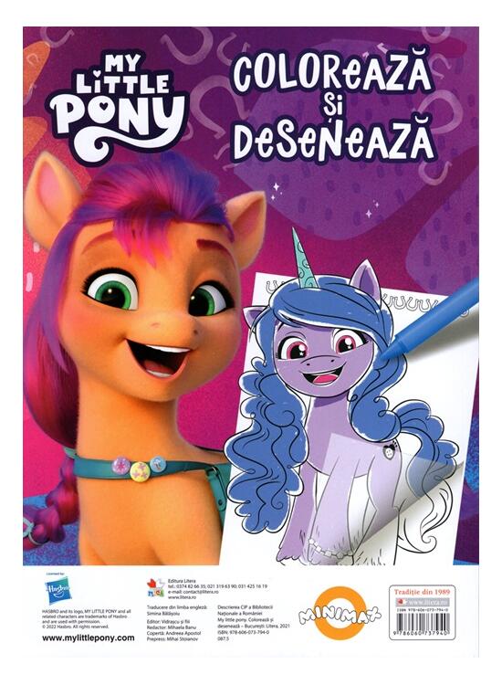 Copertă produs My Little Pony. Colorează și desenează - gallery big 2