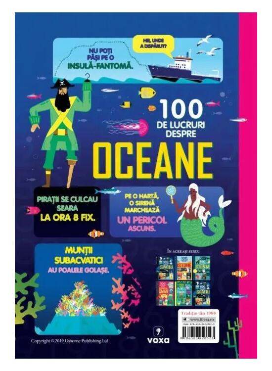 Copertă produs 100 de lucruri despre oceane - gallery big 2