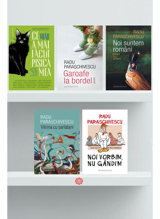 Copertă produs Pachet Autor Radu Paraschivescu - gallery big 1