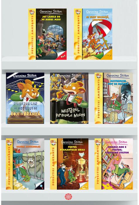 Copertă produs Pachet Seria Geronimo Stilton I (Incomplet)