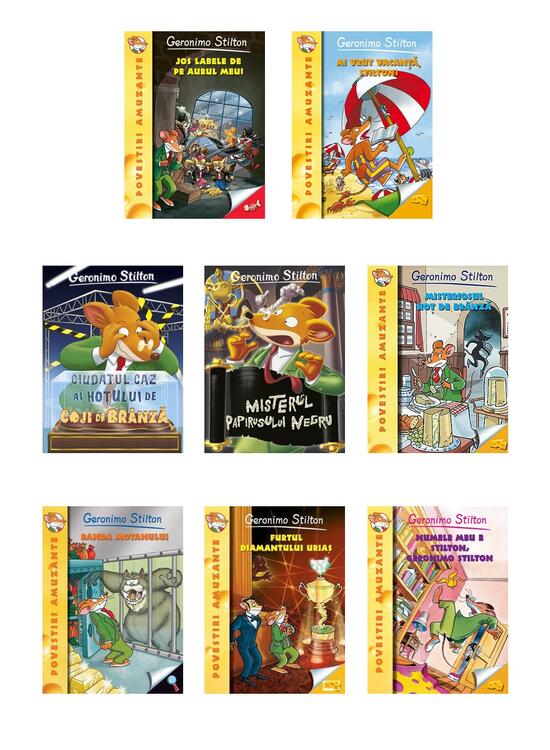 Copertă produs Pachet Seria Geronimo Stilton I (Incomplet) - gallery big 10