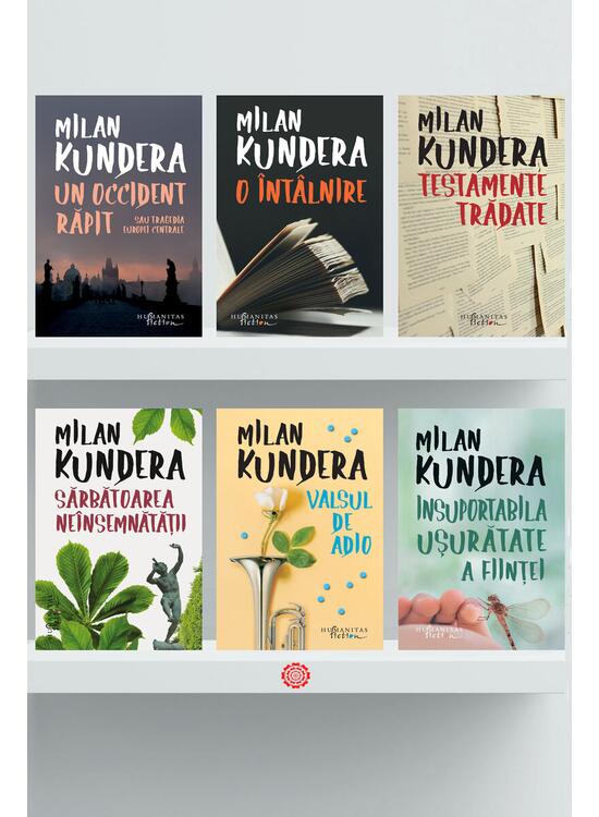 Copertă produs Pachet Autor Milan Kundera - gallery big 1