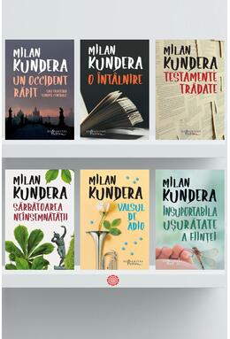 Copertă produs Pachet Autor Milan Kundera