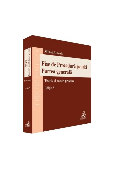 Copertă produs Fișe de procedură penală. Partea generală
