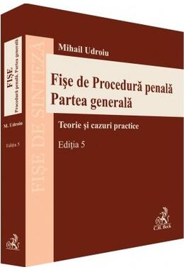 Copertă produs Fișe de procedură penală. Partea generală