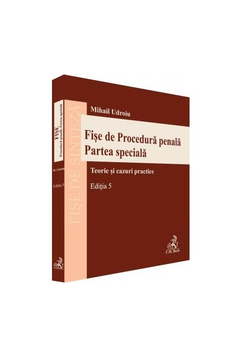 Copertă produs Fișe de procedură penală. Partea specială