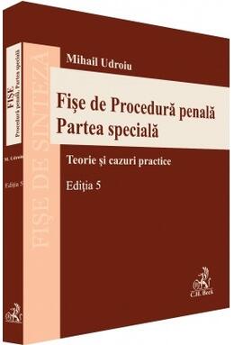 Copertă produs Fișe de procedură penală. Partea specială