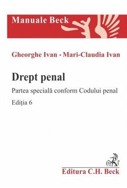 Copertă produs Drept penal. Partea specială conform Codului penal