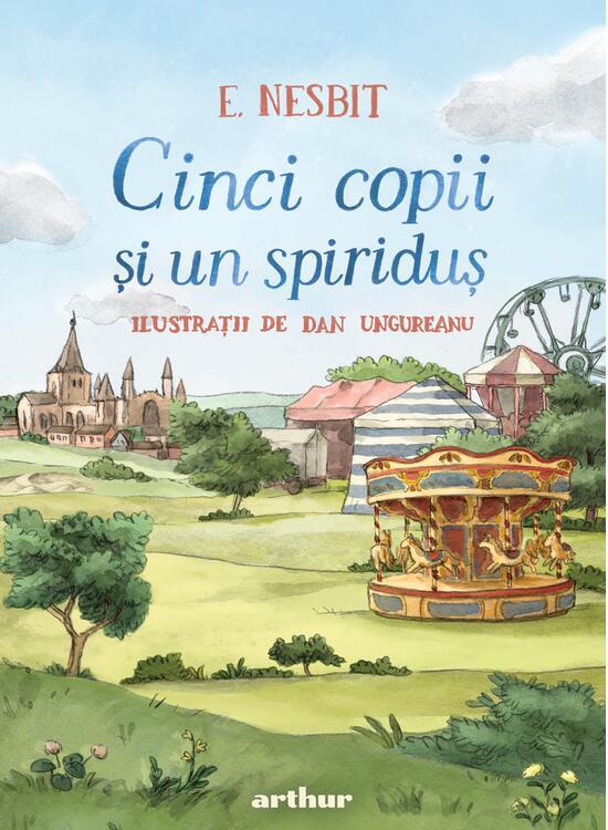 Copertă produs Cinci copii și un spiriduș - gallery big 1