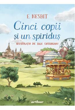 Copertă produs Cinci copii și un spiriduș