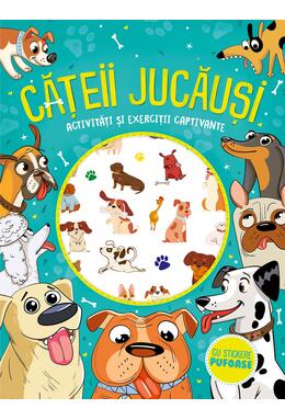 Copertă produs Cățeii jucăuși - stickere pufoase