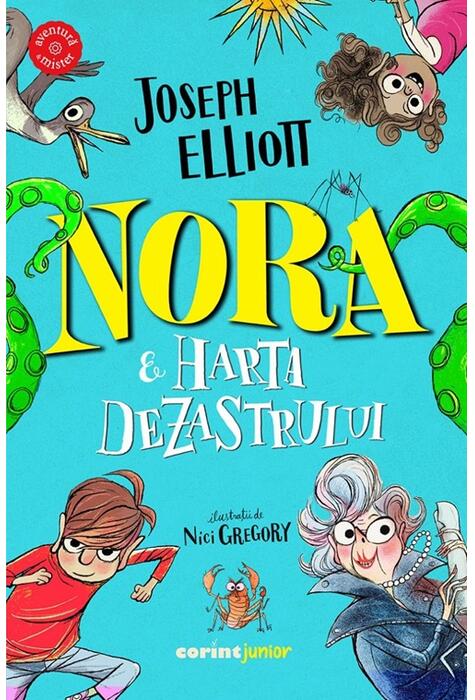 Copertă produs Nora și harta dezastrului