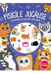 Copertă produs Pisicile jucăuşe - stickere pufoase