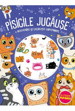 Copertă produs Pisicile jucăuşe - stickere pufoase