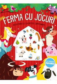 Copertă produs Ferma cu jocuri - stickere pufoase