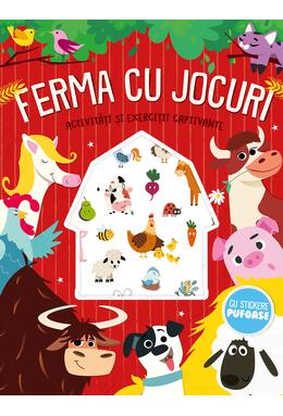 Copertă produs Ferma cu jocuri - stickere pufoase