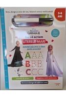 Disney. Regatul de gheață II. Scrie și șterge. Hai să scriem literele mari