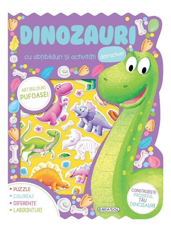 Copertă produs Abțibilduri pufoase - Dinozauri - gallery big 1