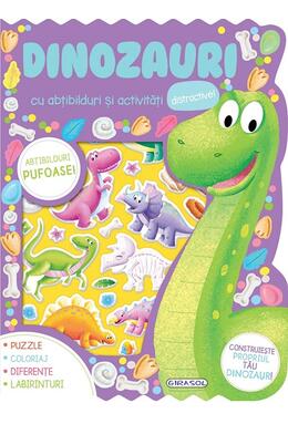 Copertă produs Abțibilduri pufoase - Dinozauri