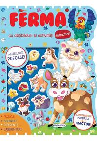 Copertă produs Abțibilduri pufoase - Ferma