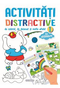 Copertă produs Activități distractive de colorat, de desenat și multe altele 1!