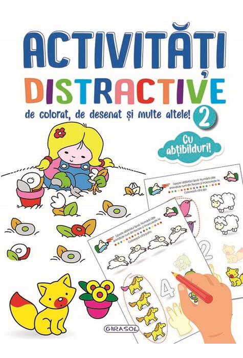 Copertă produs Activități distractive de colorat, de desenat și multe altele 2!