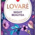 Copertă produs Tub de ceai Lovar&eacute; - Night Beautea: Amestec de ceai negru cu petale de flori și aromă de rodie, prune și smochin 80 g - gallery small 