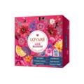 Copertă produs Cutie cu 90 pliculețe Lovar&eacute; - Love Blossom: Amestec de ceai verde cu fructe și ierburi 165 g - gallery small 
