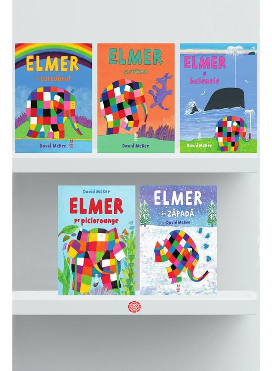 Copertă produs Pachet Primele cărți cu Elmer - gallery big 1