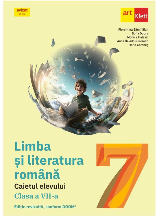 Copertă produs Limba si literatura rom&acirc;nă. Caietul elevului clasa a VII-a - gallery big 1