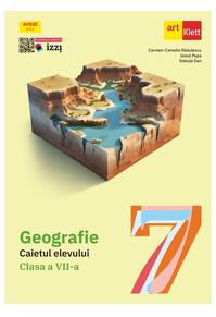 Copertă produs Geografie. Clasa a VII-a. Caietul elevului