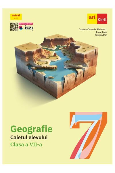 Geografie. Clasa a VII-a. Caietul elevului