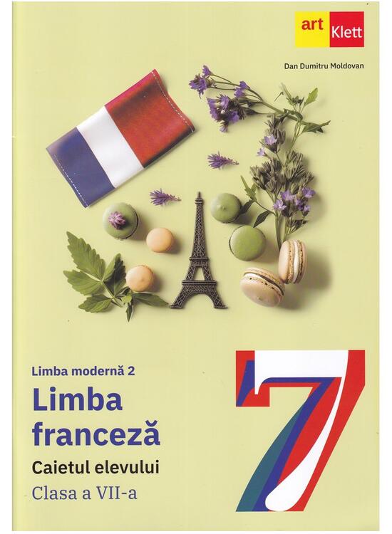 Copertă produs Limba modernă 2 - Franceză. Caietul elevului. Clasa a VII-a + CD - gallery big 1