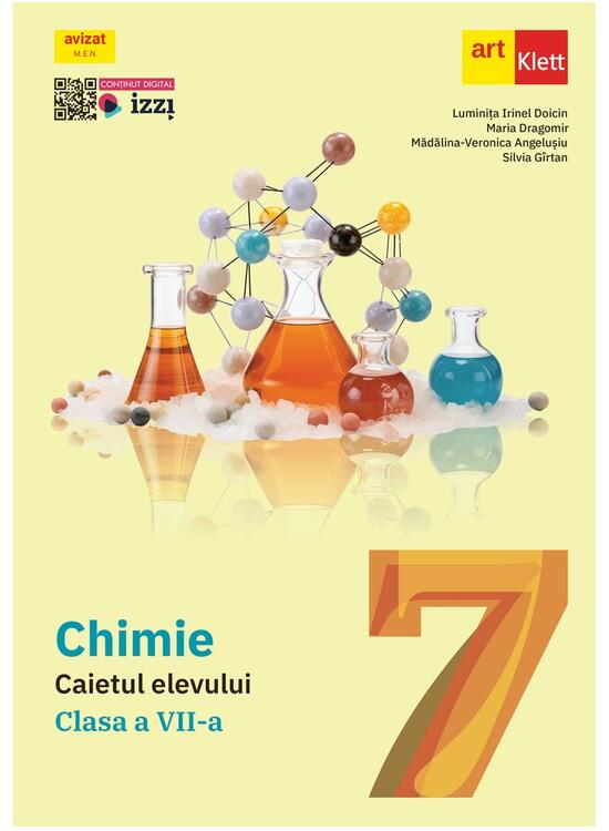 Copertă produs Chimie clasa a VII-a. Caietul elevului - gallery big 1