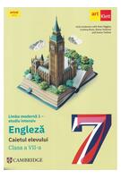 Limba modernă 1 - studiu intensiv. Engleză. Caietul elevului. Clasa a VII-a