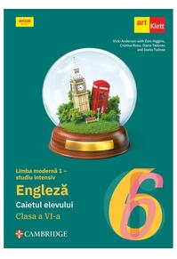 Copertă produs Limba engleză (studiu intensiv). Clasa a VI-a. Caiet de lucru (Workbook - Eyes Open 2)