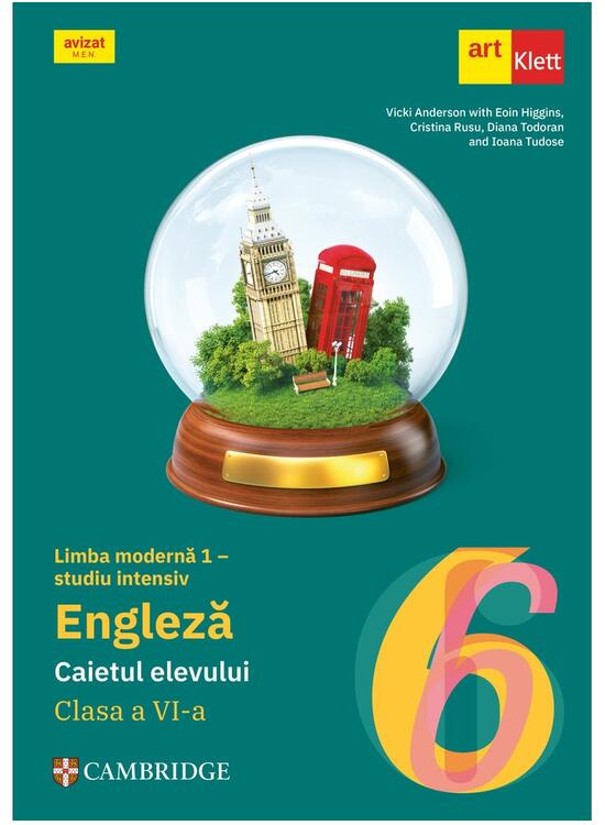 Copertă produs Limba engleză (studiu intensiv). Clasa a VI-a. Caiet de lucru (Workbook - Eyes Open 2) - gallery big 1