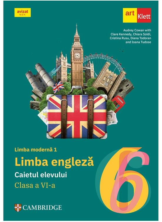Copertă produs Limba modernă 1 - Engleză. Caietul elevului. Clasa a VI-a - gallery big 1