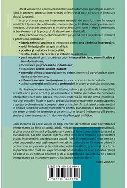 Copertă produs Arta și tehnica interpretării &icirc;n analiza jungiană