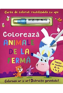 Copertă produs Colorează animale de la fermă