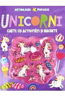 Unicorni cu abțibilduri pufoase